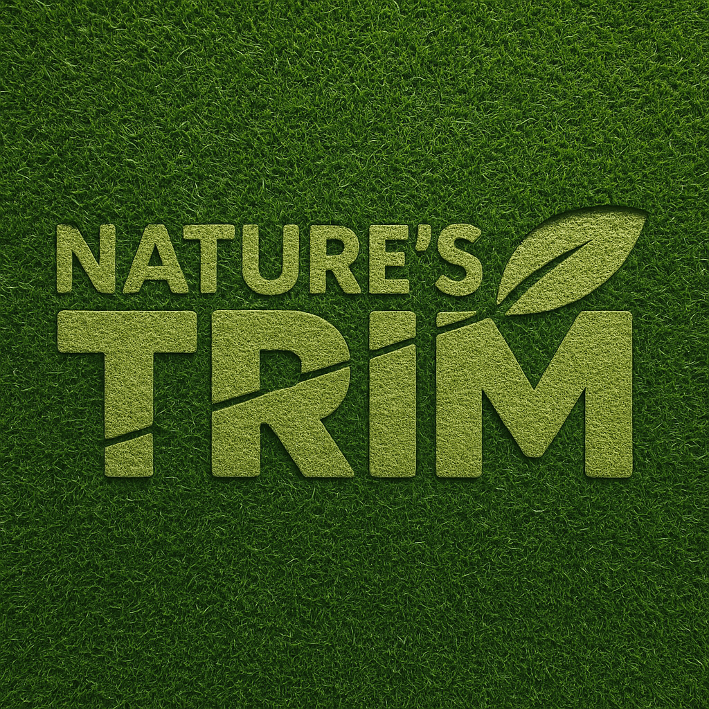 Nature's Trim Logo on Grass